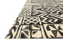 Loloi Mika MIK-13 Ivory / Black Area Rug