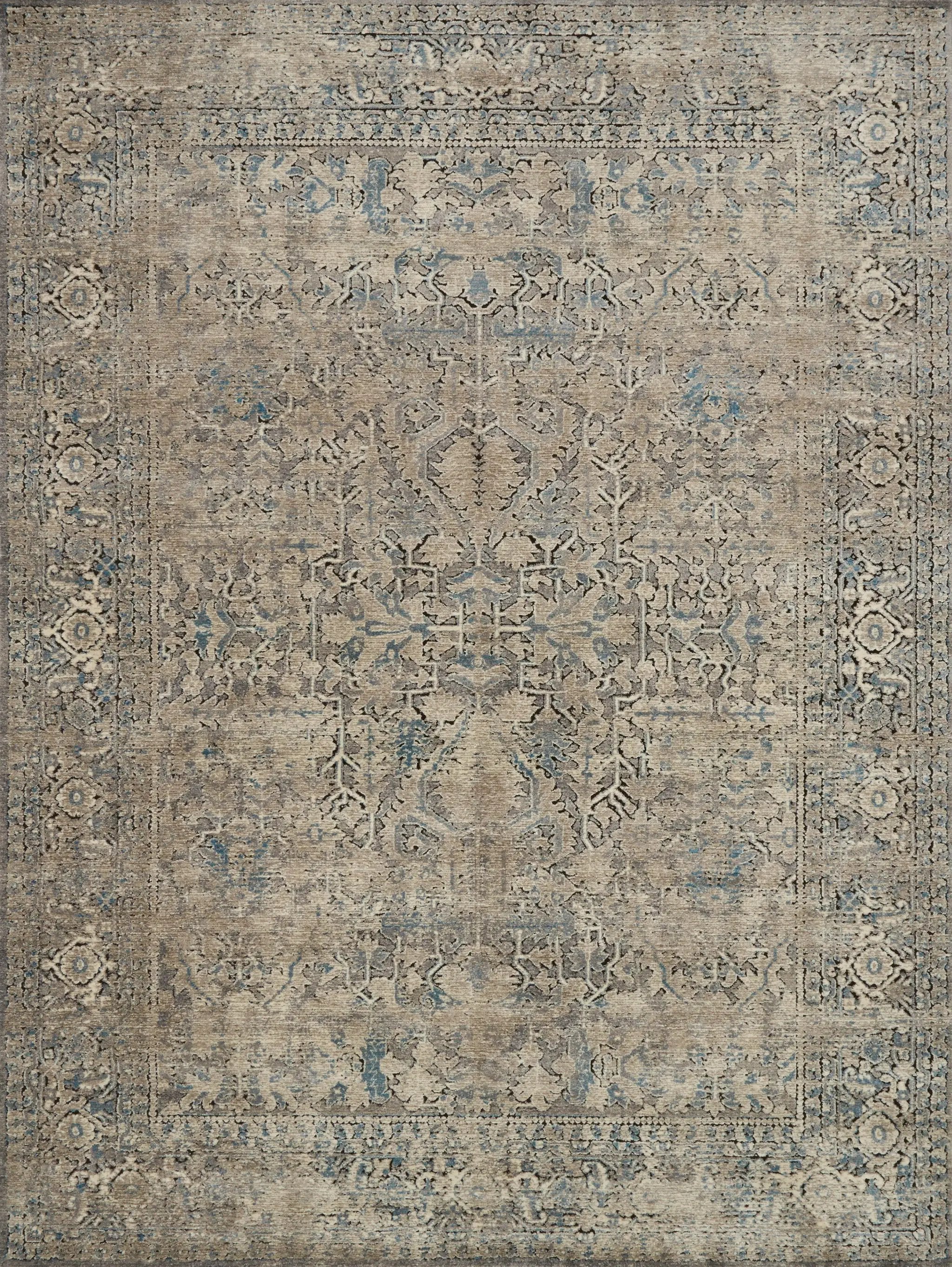 Millennium MV-01 Grey / Stone Area Rug by Loloi