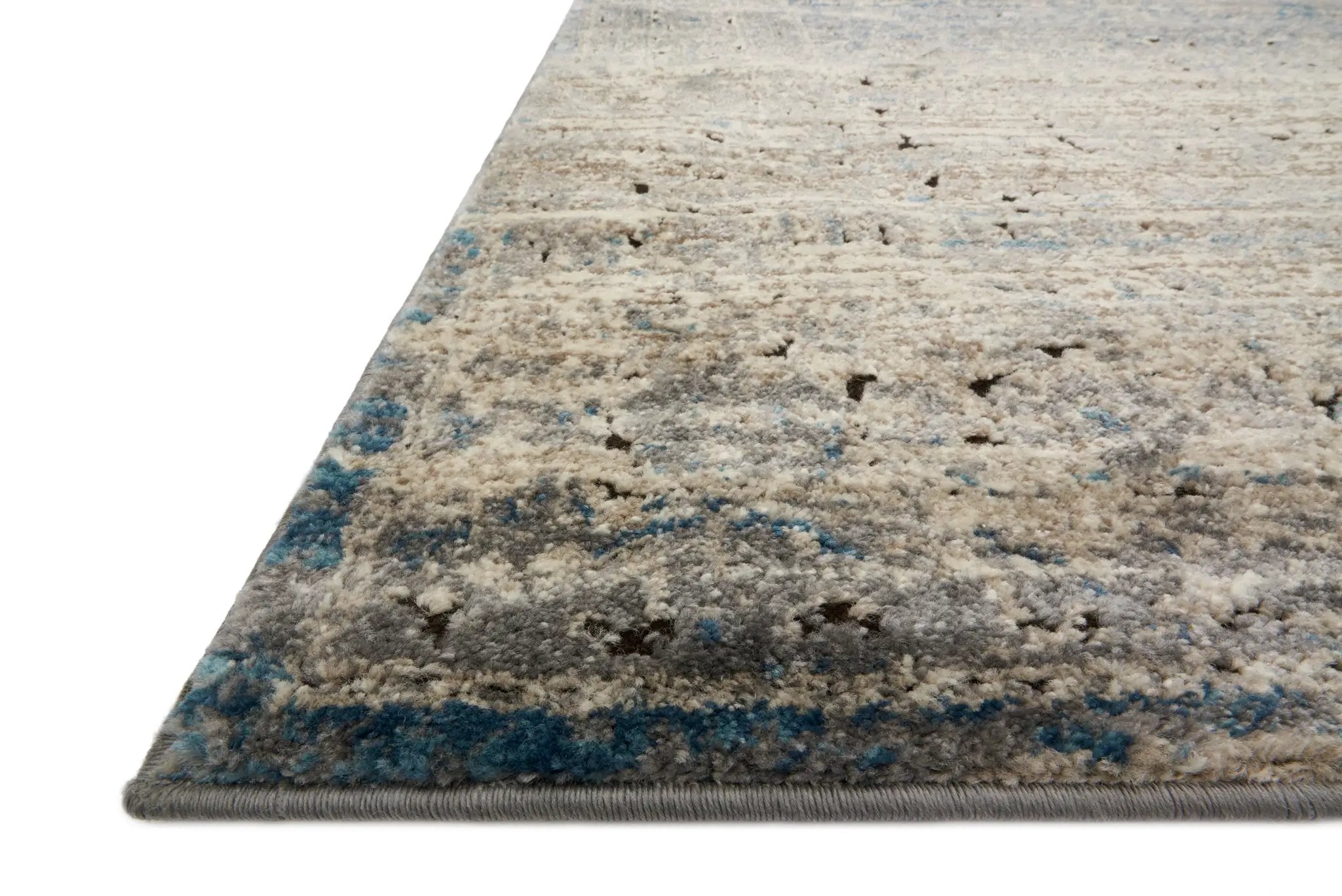 Millennium MV-02 Grey / Blue Area Rug by Loloi