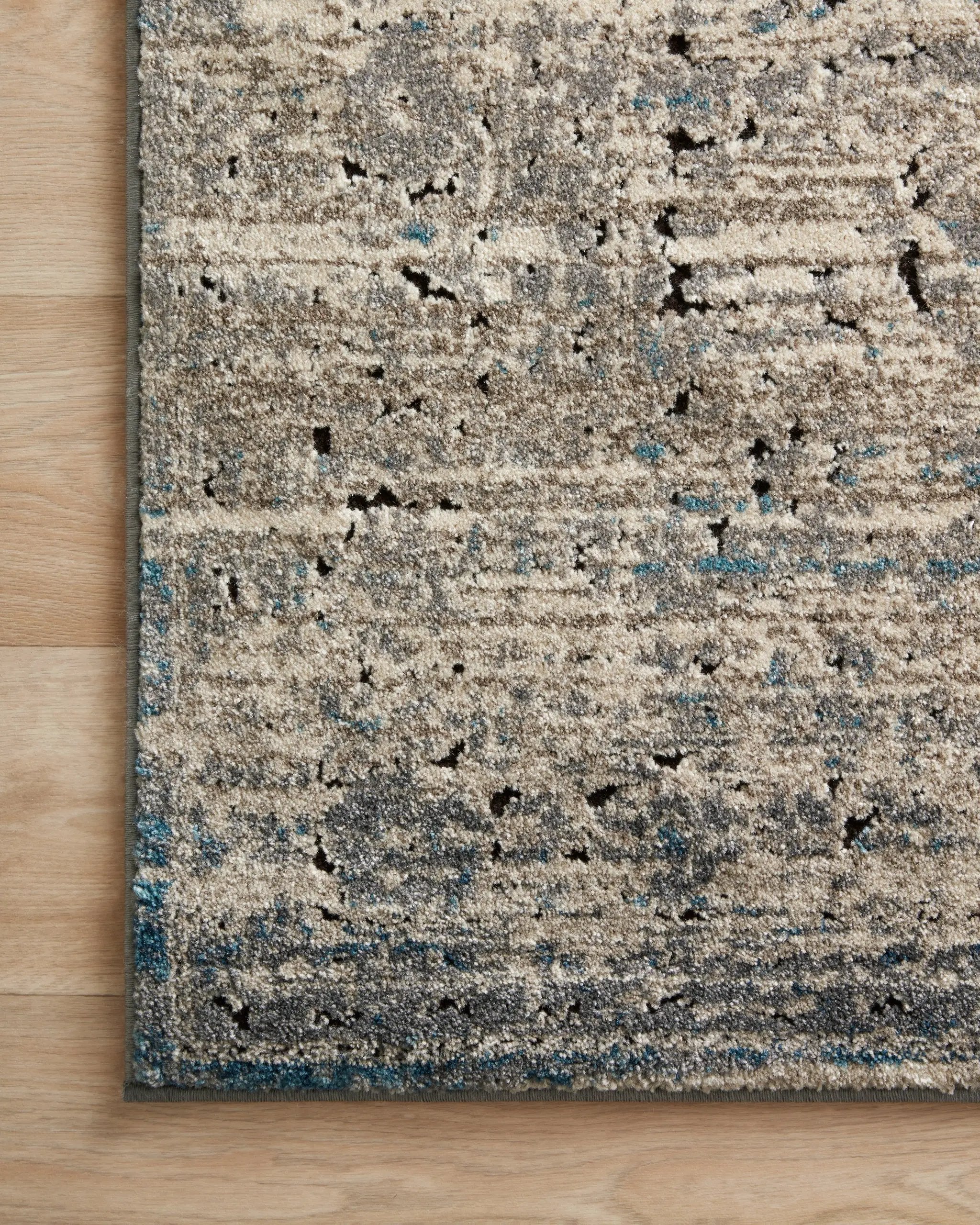 Millennium MV-02 Grey / Blue Area Rug by Loloi