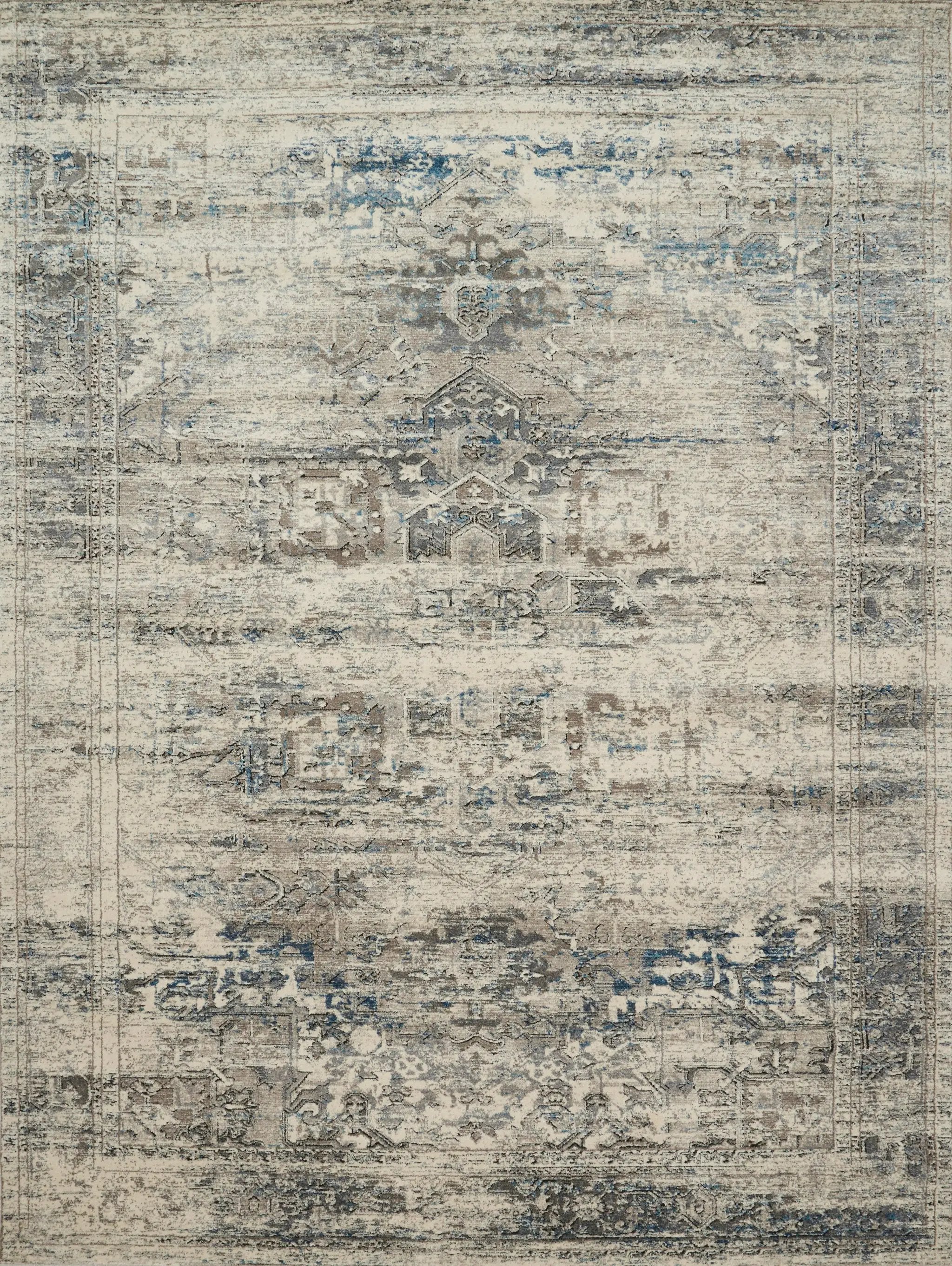 Millennium MV-04 Taupe / Ivory Area Rug by Loloi