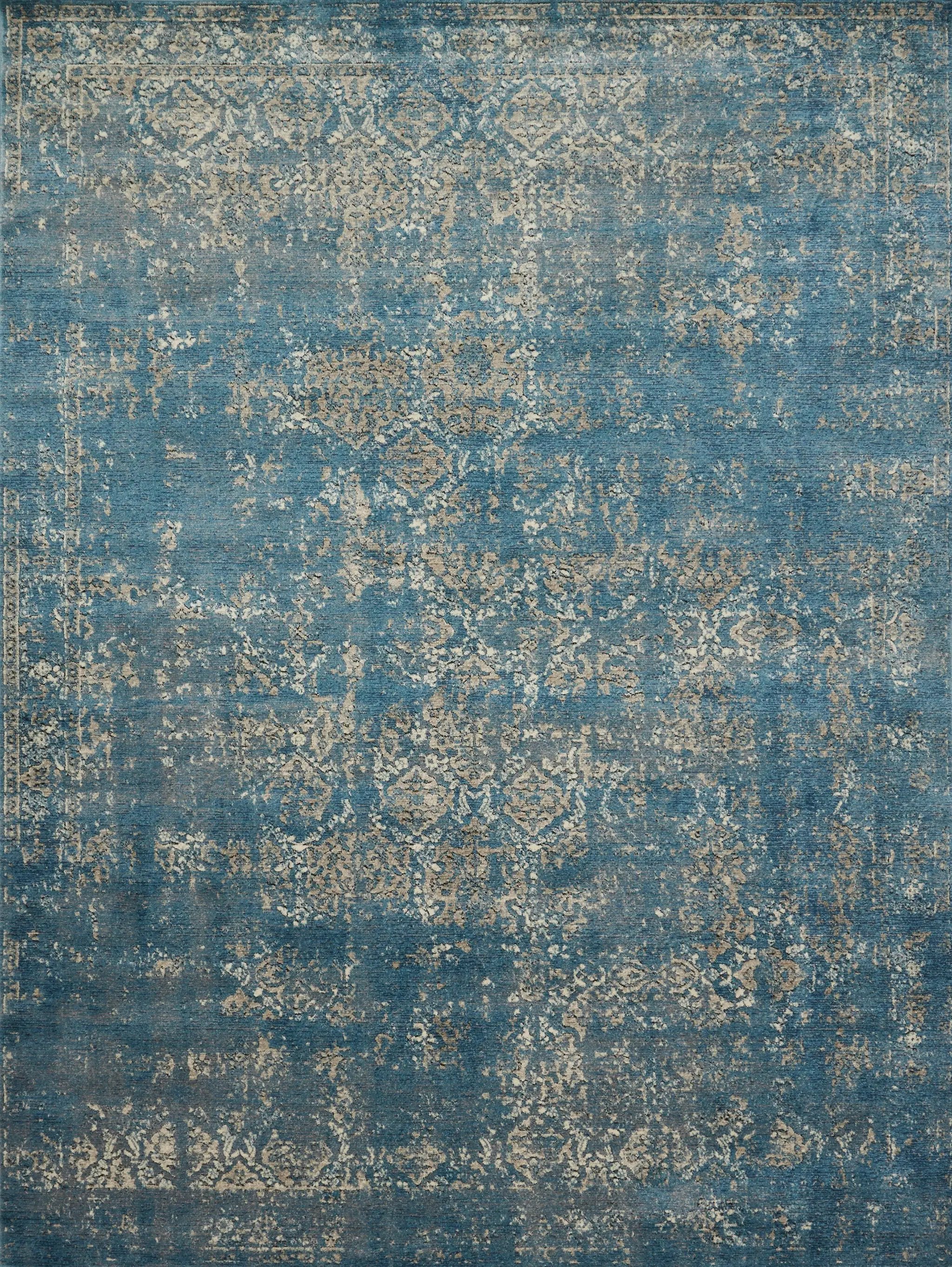 Millennium MV-05 Blue / Taupe Area Rug by Loloi