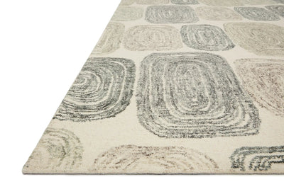 Milo MLO-01 Dk. Grey / Neutral Area Rug by Loloi