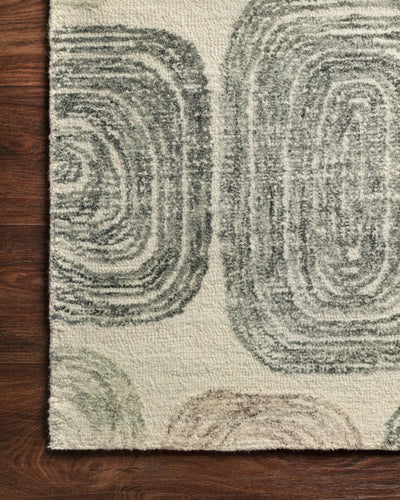 Milo MLO-01 Dk. Grey / Neutral Area Rug by Loloi