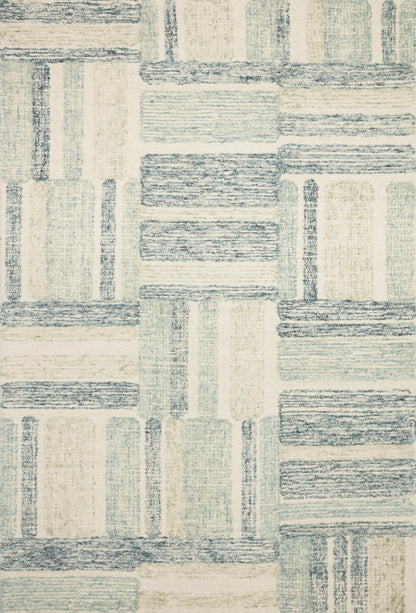 Loloi Milo MLO-04 Aqua / Denim Area Rug