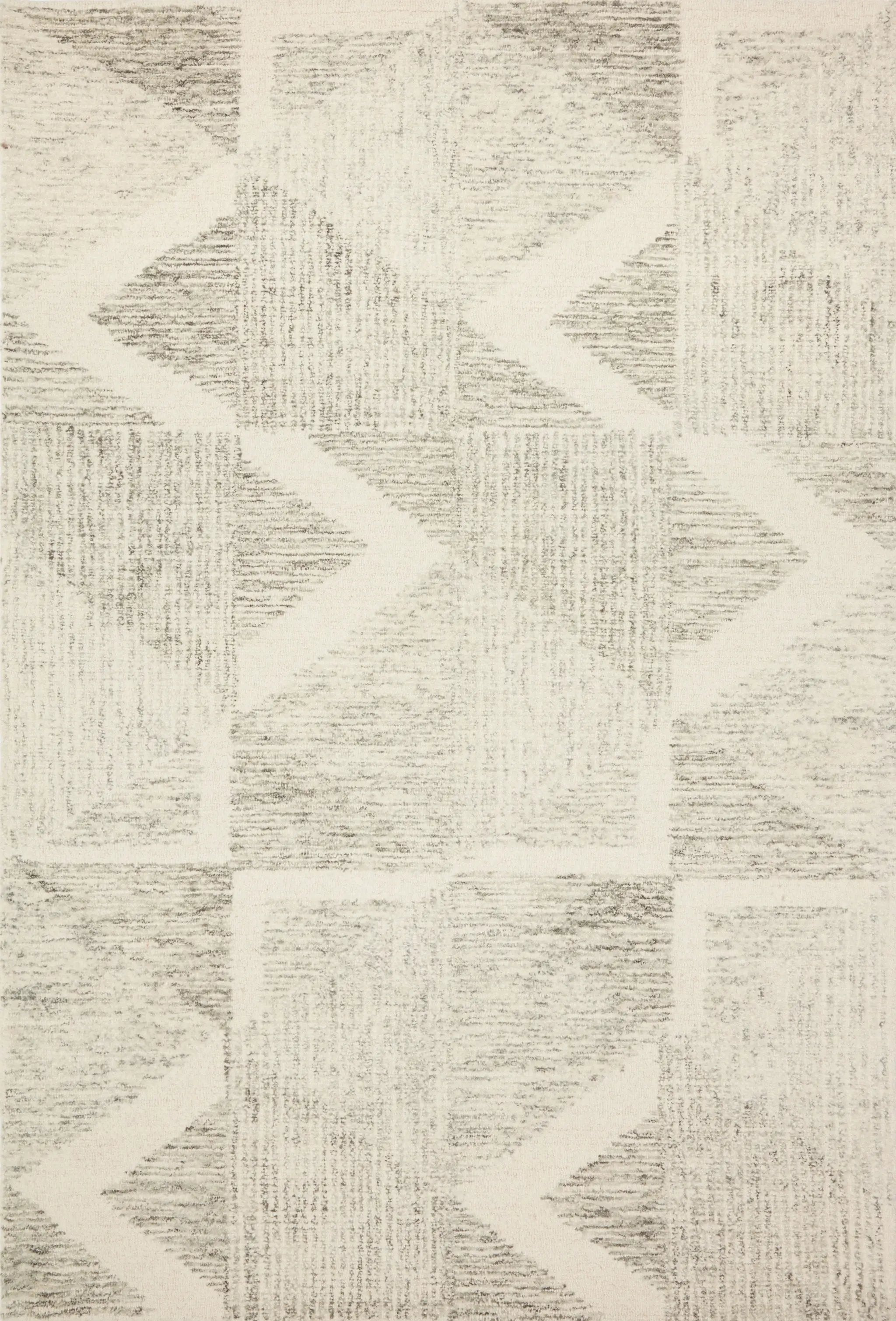 Milo MLO-06 Lt Grey / Granite Area Rug by Loloi