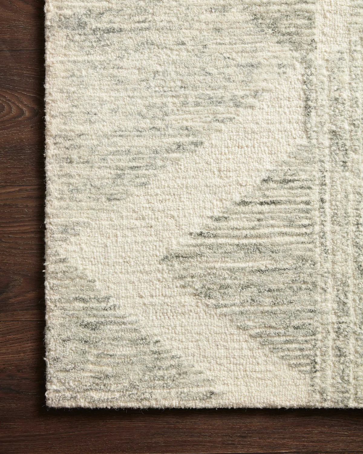 Milo MLO-06 Lt Grey / Granite Area Rug by Loloi