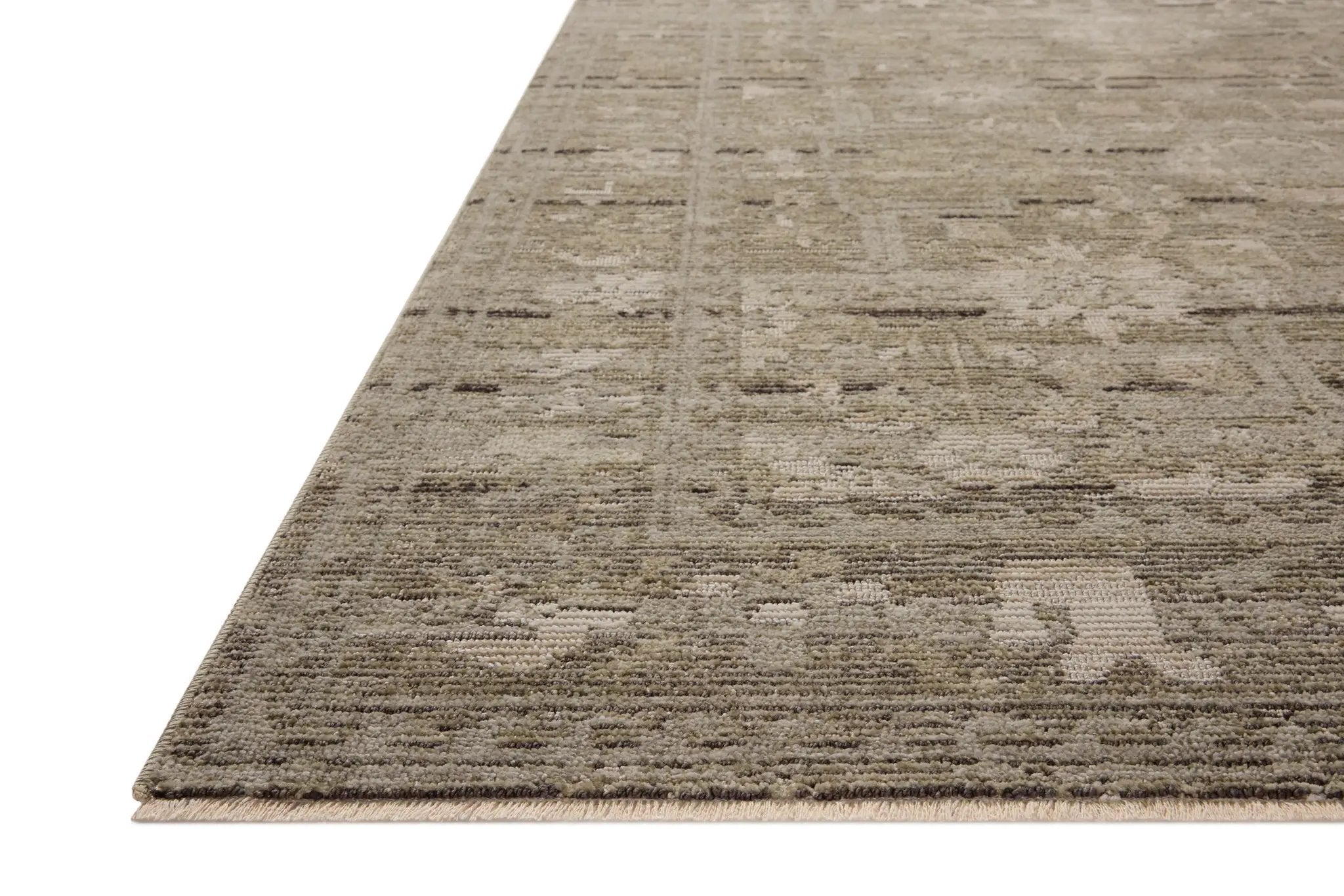 Milena MLE-01 Sage / Ivory Area Rug by Loloi