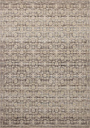 Loloi Milena MLE-03 linen and midnight vintage-inspired area rug with distressed pattern and soft contrast