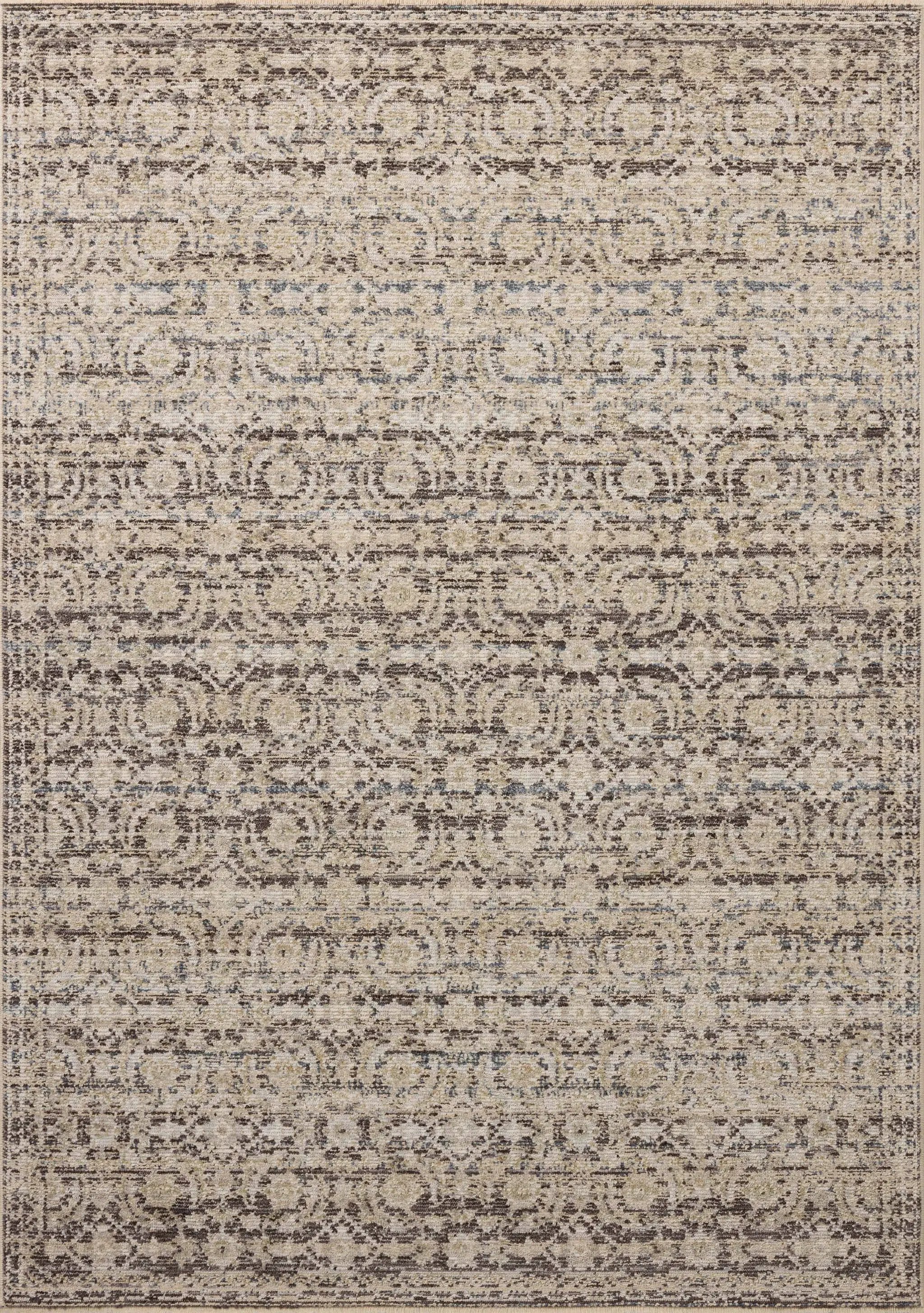Milena MLE-03 Linen / Midnight Area Rug by Loloi