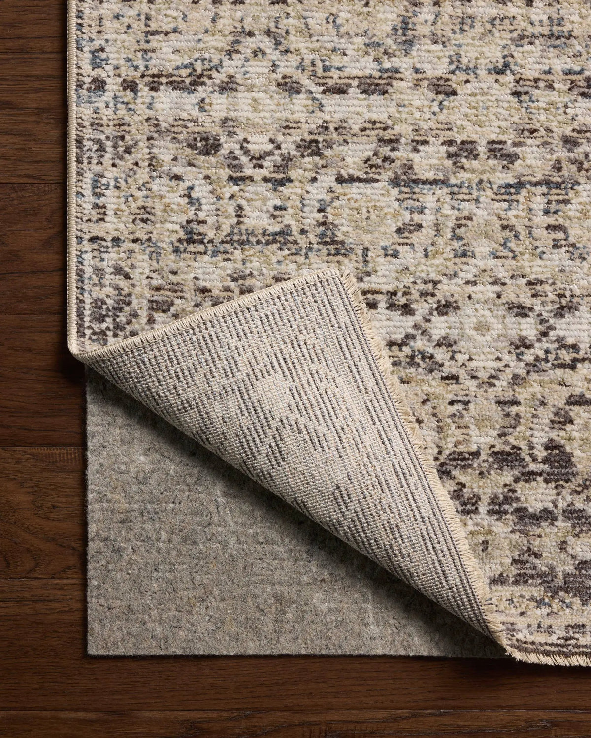 Milena MLE-03 Linen / Midnight Area Rug by Loloi