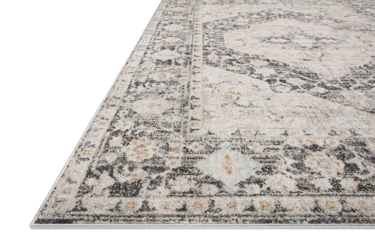 Monroe MON-01 Charcoal / Multi Area Rug by Loloi