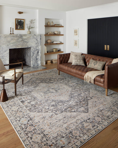 Loloi Monroe MON-01 Charcoal / Multi Area Rug
