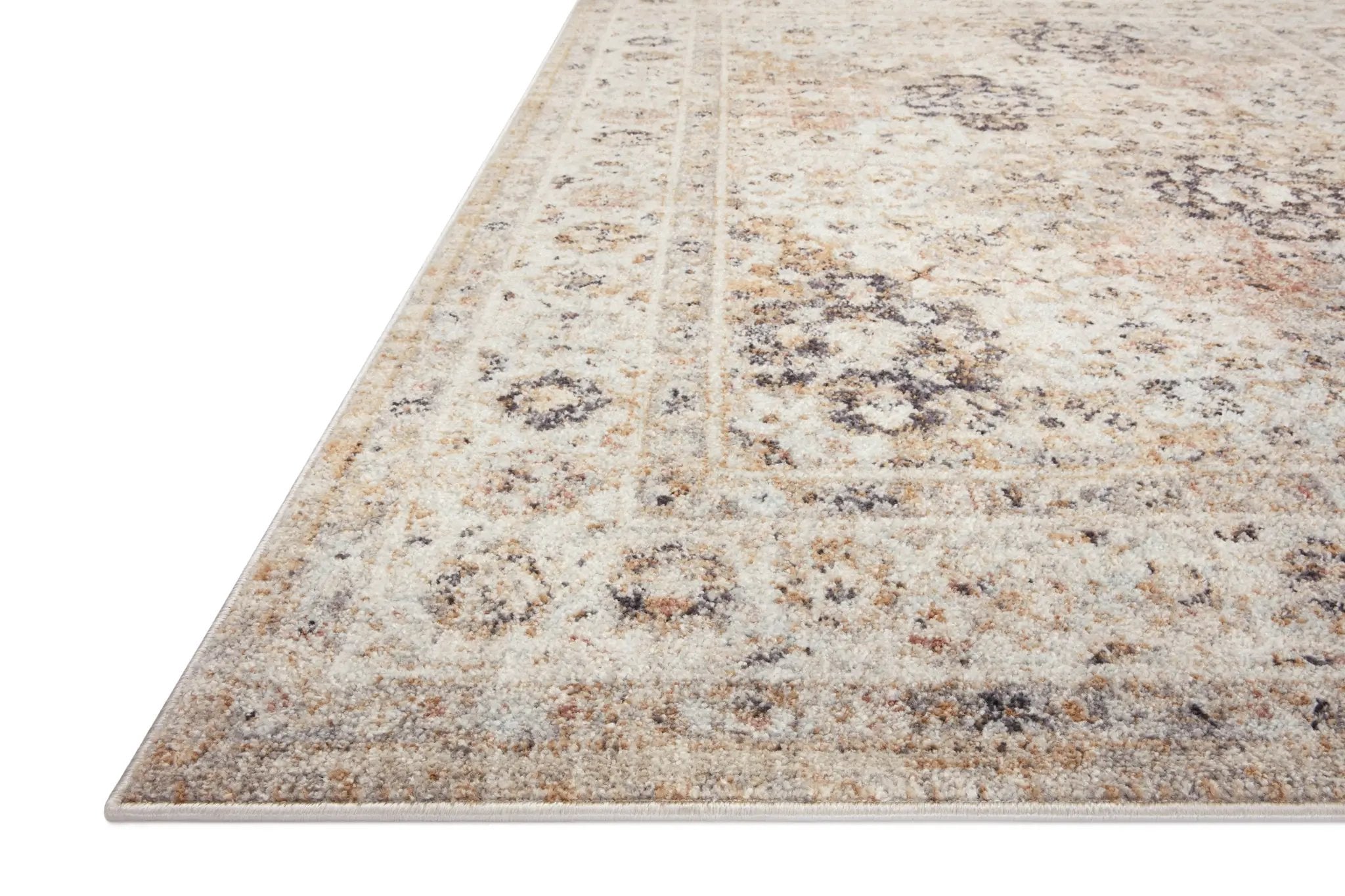 Monroe MON-02 Beige / Multi Area Rug by Loloi