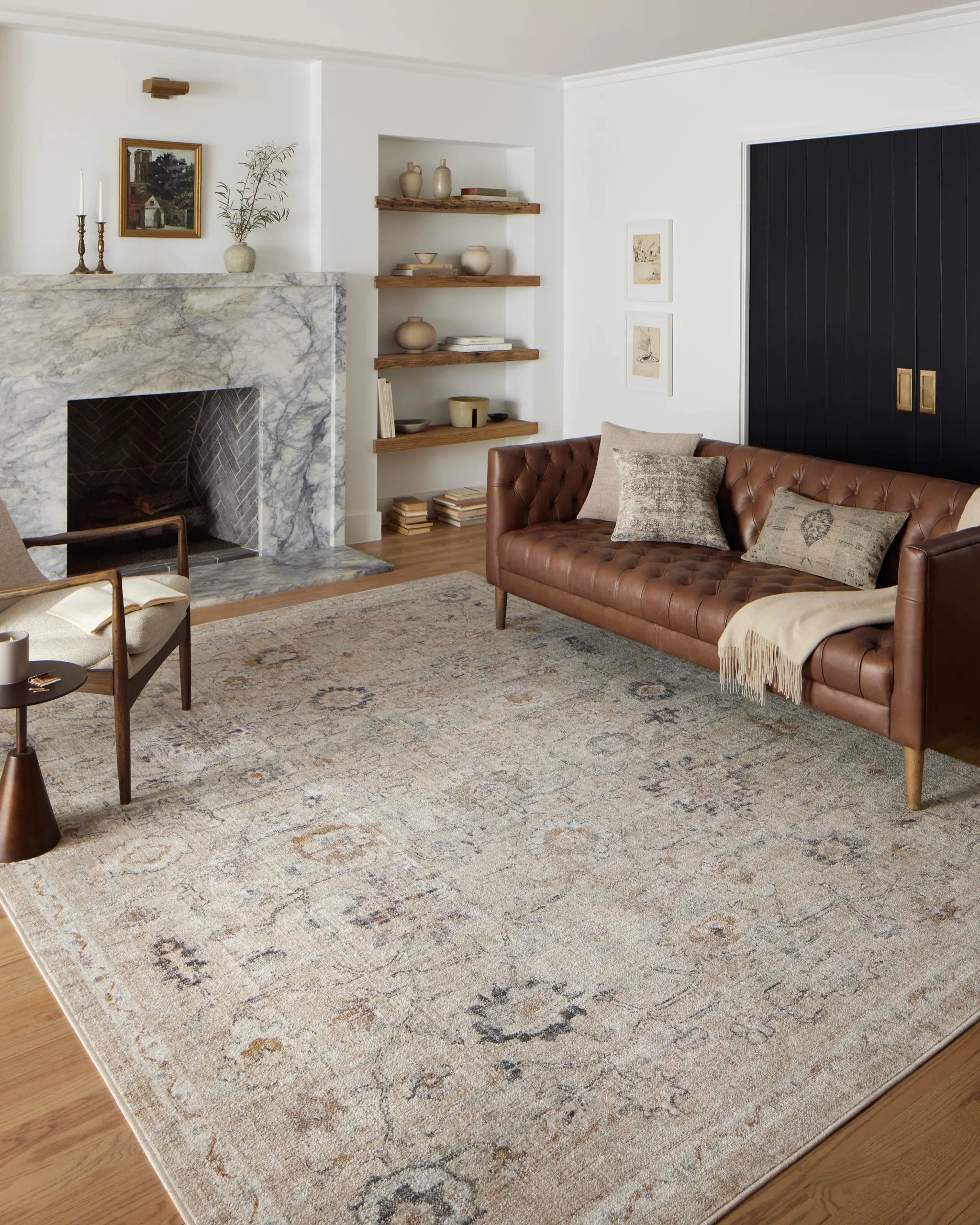 Monroe MON-04 Natural / Multi Area Rug by Loloi