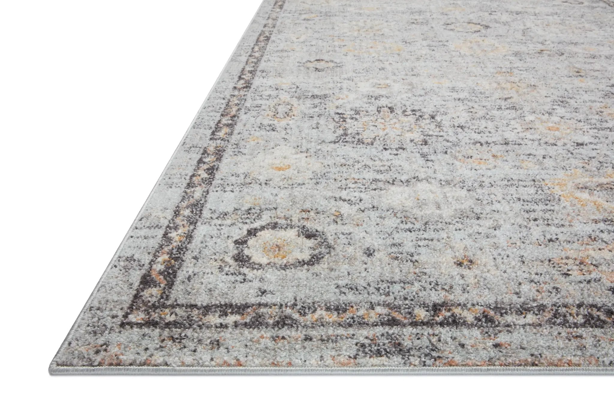 Monroe MON-04 Sky / Gold Area Rug by Loloi