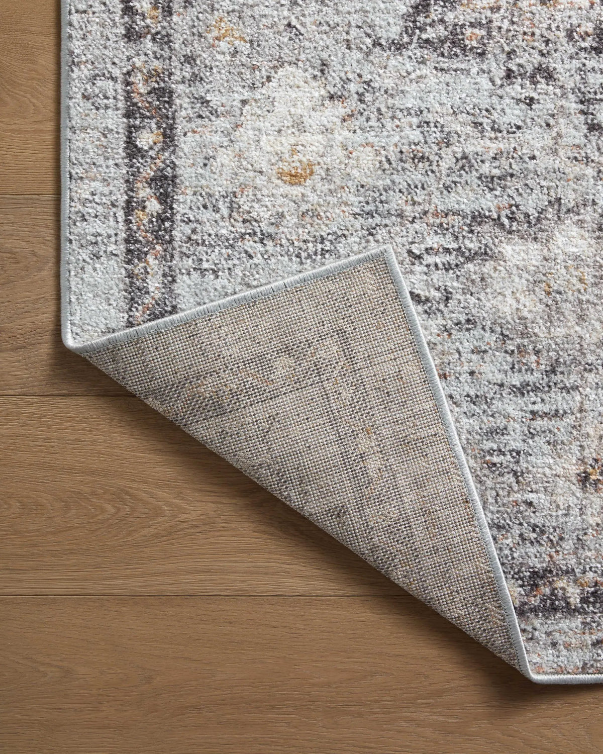 Monroe MON-04 Sky / Gold Area Rug by Loloi