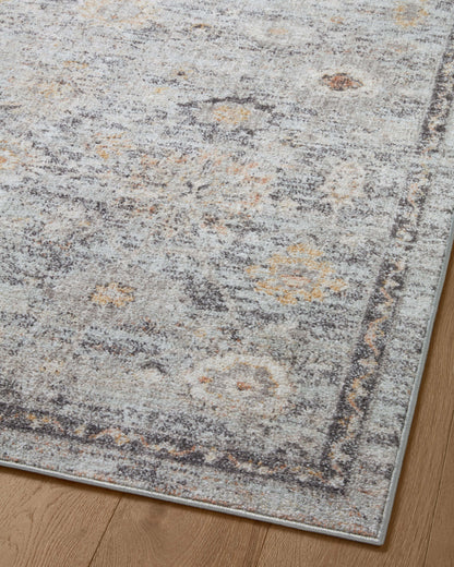 Loloi Monroe MON-04 Sky / Gold Area Rug