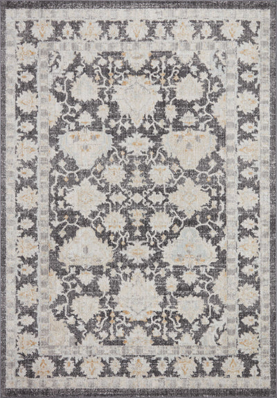 Loloi Monroe MON-05 Charcoal / Natural Area Rug