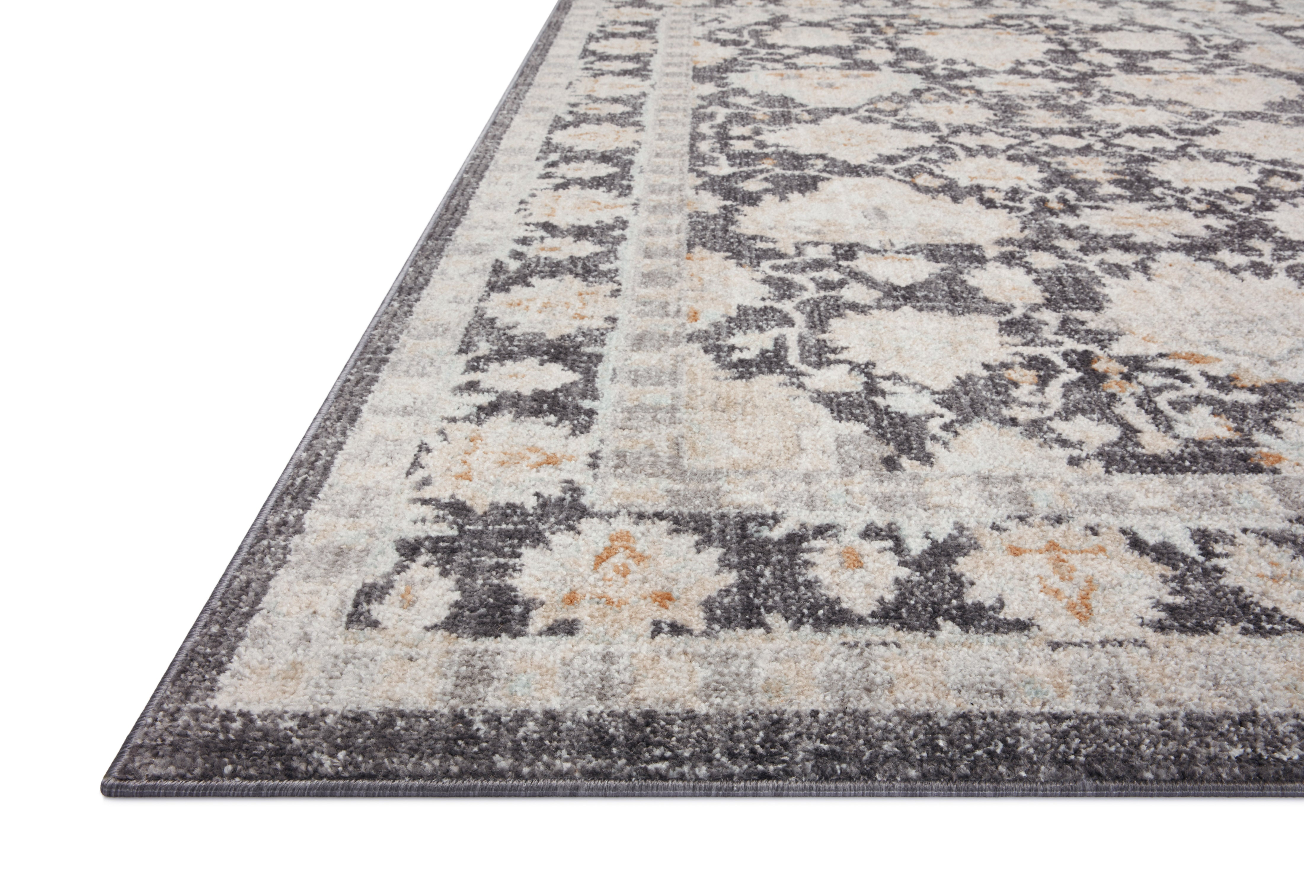 Loloi Monroe MON-05 Charcoal / Natural Area Rug
