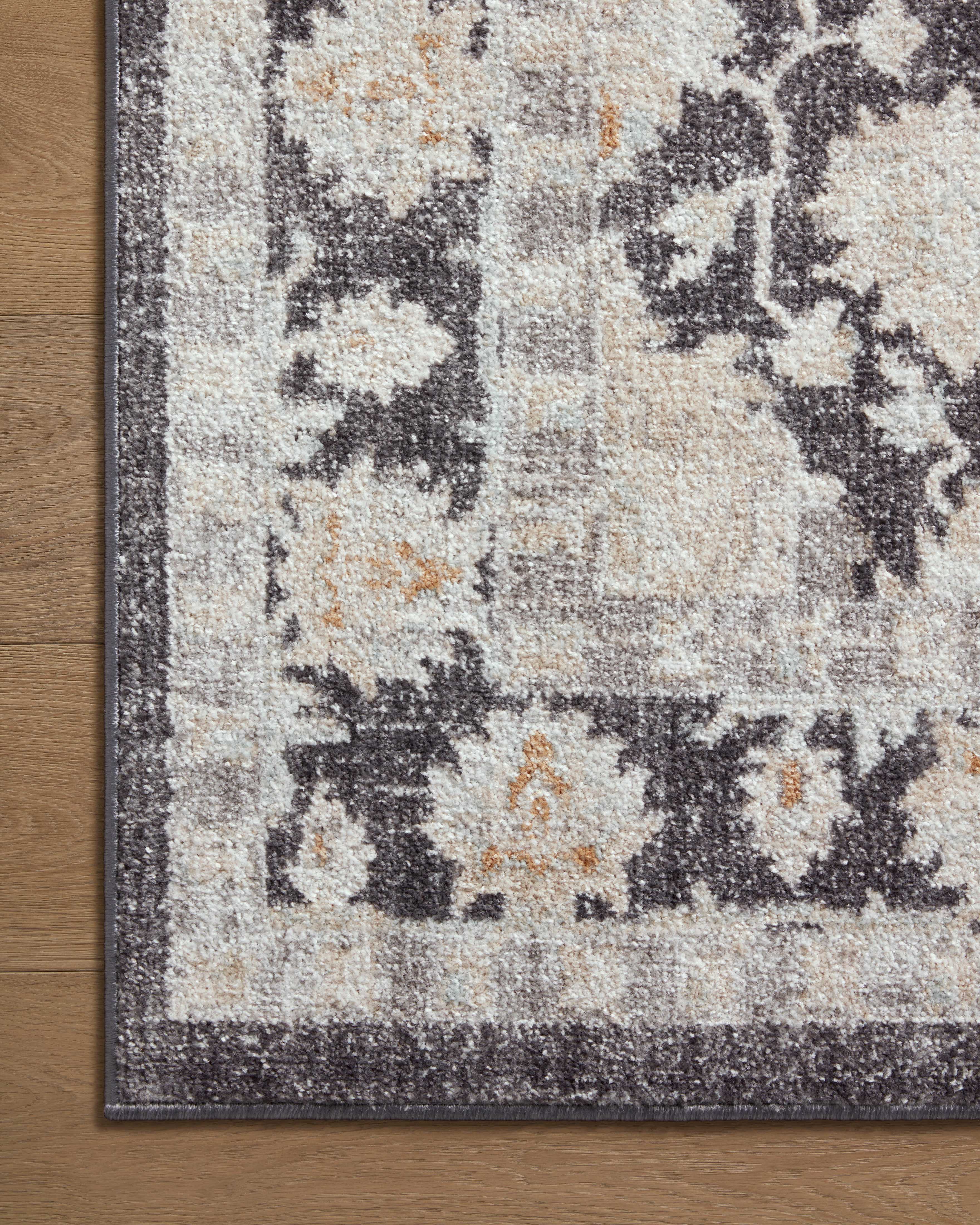 Loloi Monroe MON-05 Charcoal / Natural Area Rug