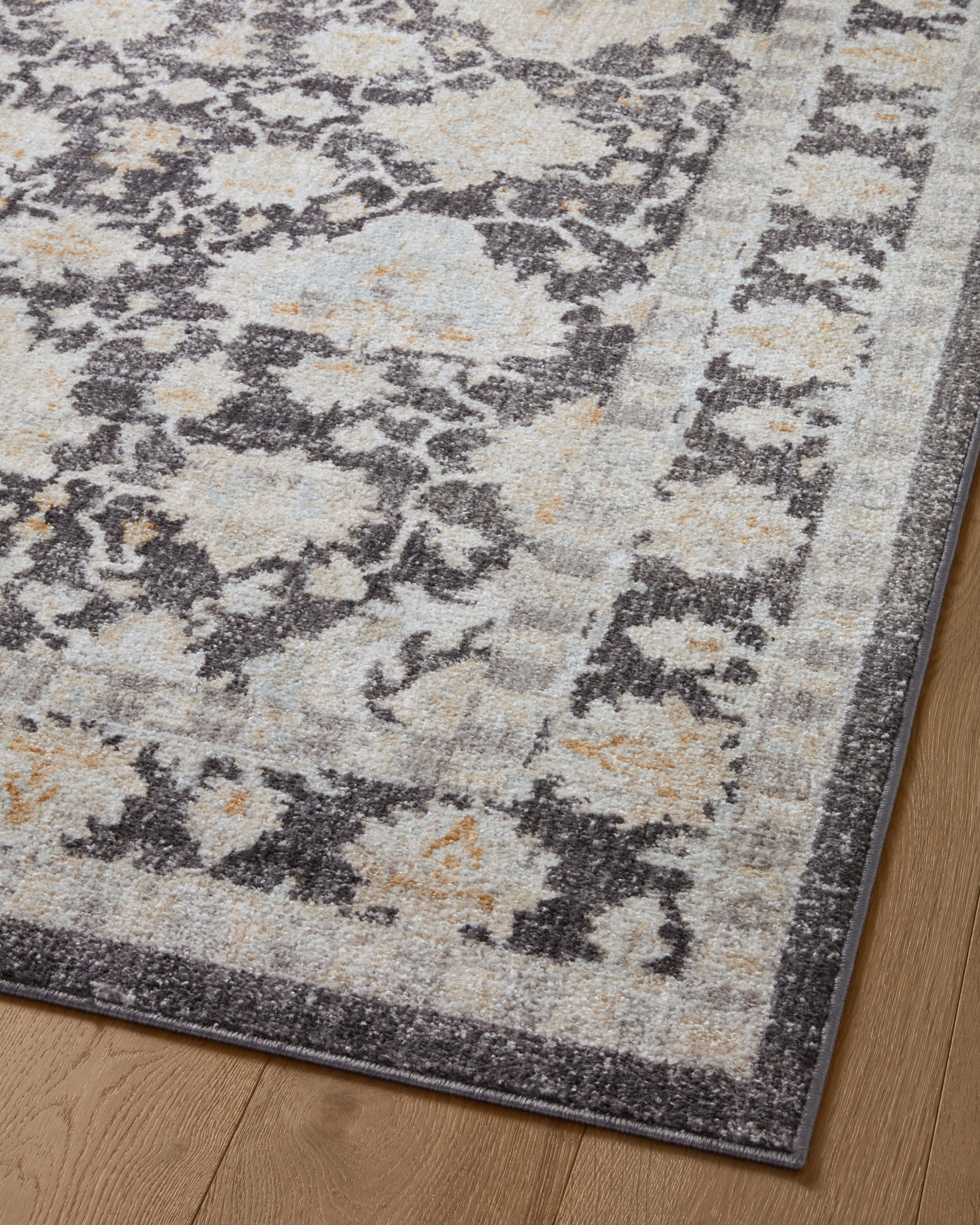 Loloi Monroe MON-05 Charcoal / Natural Area Rug