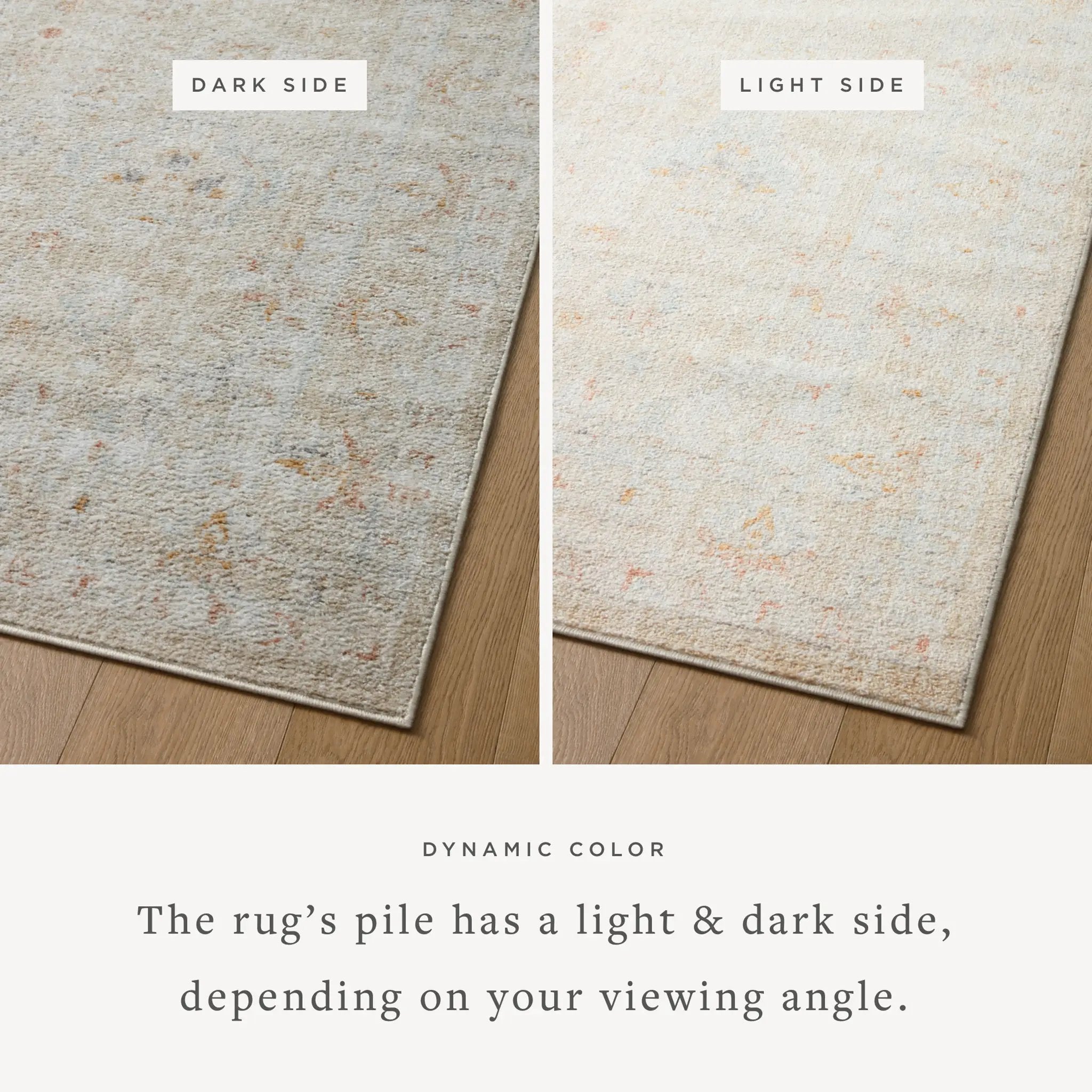 Monroe MON-05 Sand / Sunrise Area Rug by Loloi