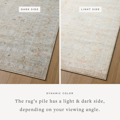 Loloi Monroe MON-05 Sand / Sunrise Area Rug