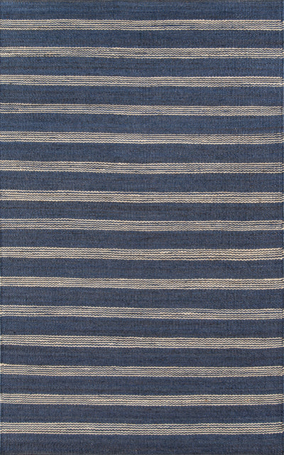 Novogratz Montauk MTK-1 Navy Hand Woven Area Rug by Momeni
