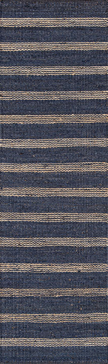 Novogratz Montauk MTK-1 Navy Hand Woven Area Rug by Momeni