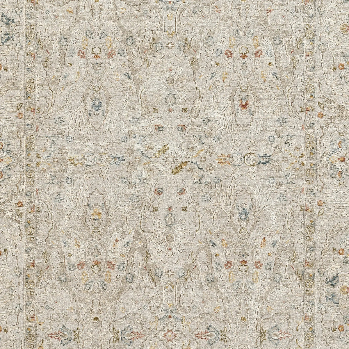 Morgan MRN-2 Beige Area Rug by Momeni