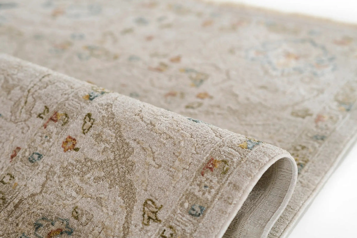 Morgan MRN-2 Beige Area Rug by Momeni