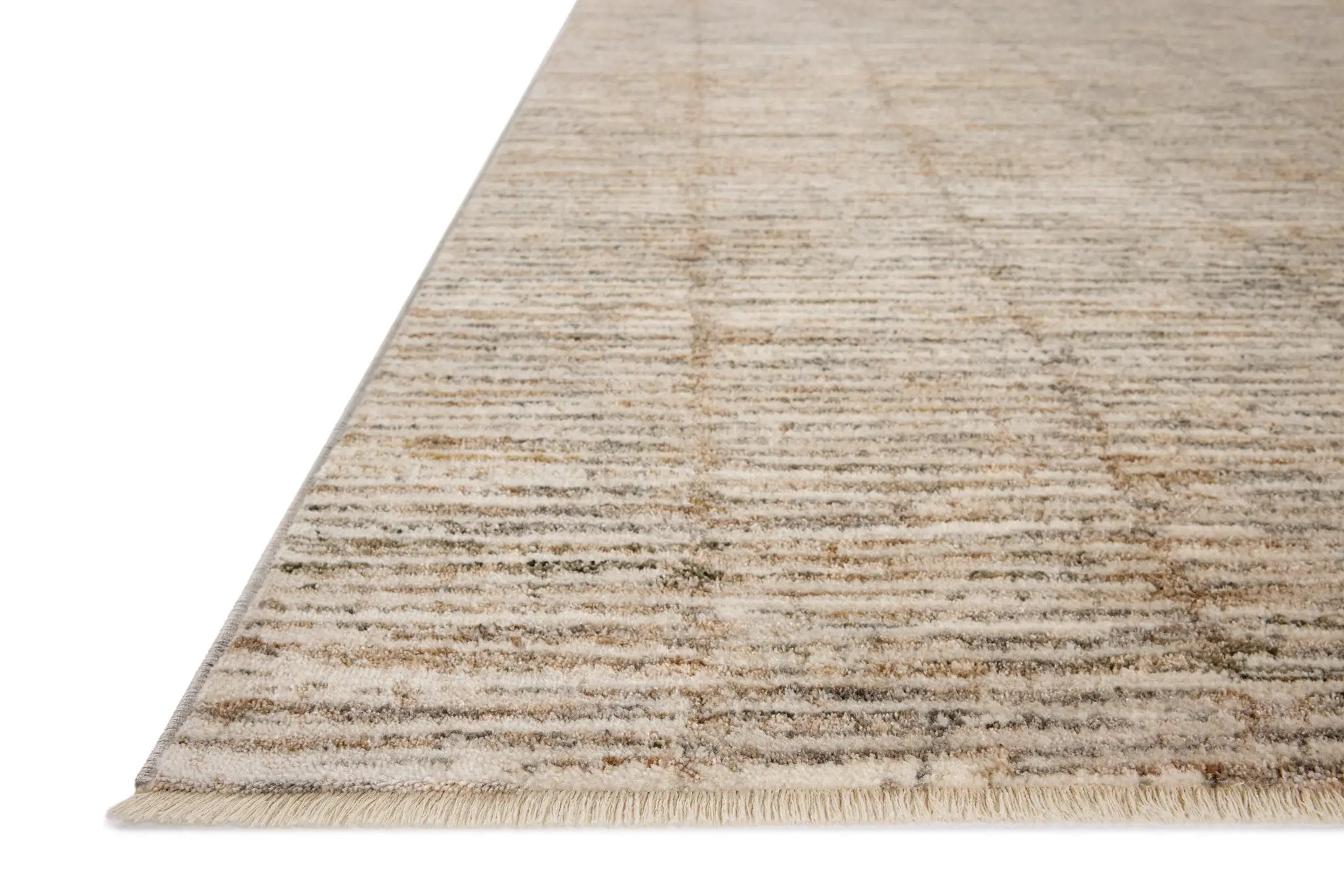 Nellie NEL-01 Beige / Fog Area Rug by Loloi