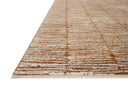 Featuring rich terracotta and refined ivory hues and graphic detail, the Nellie NEL-01 Terracotta / Ivory Area Rug is a power-loomed polyester and polypropylene area rug for any room