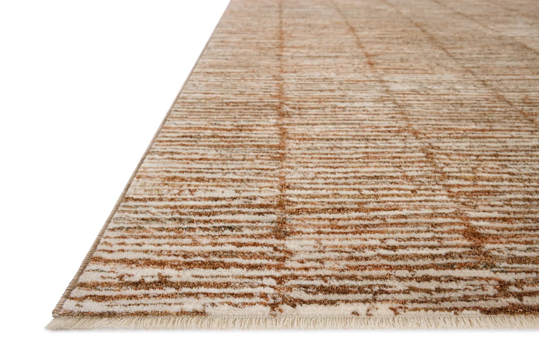 Nellie NEL-01 Terracotta / Ivory Area Rug by Loloi