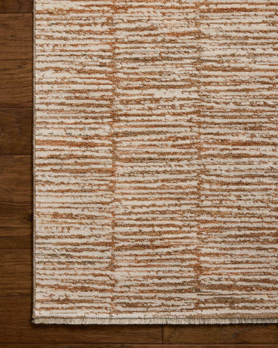Nellie NEL-01 Terracotta / Ivory Area Rug by Loloi