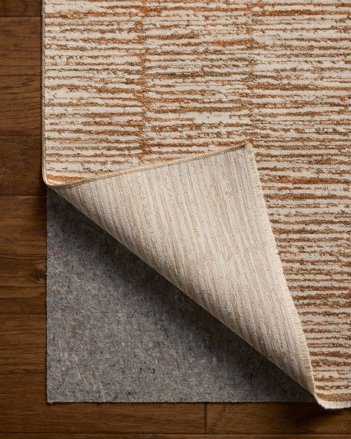 Nellie NEL-01 Terracotta / Ivory Area Rug by Loloi