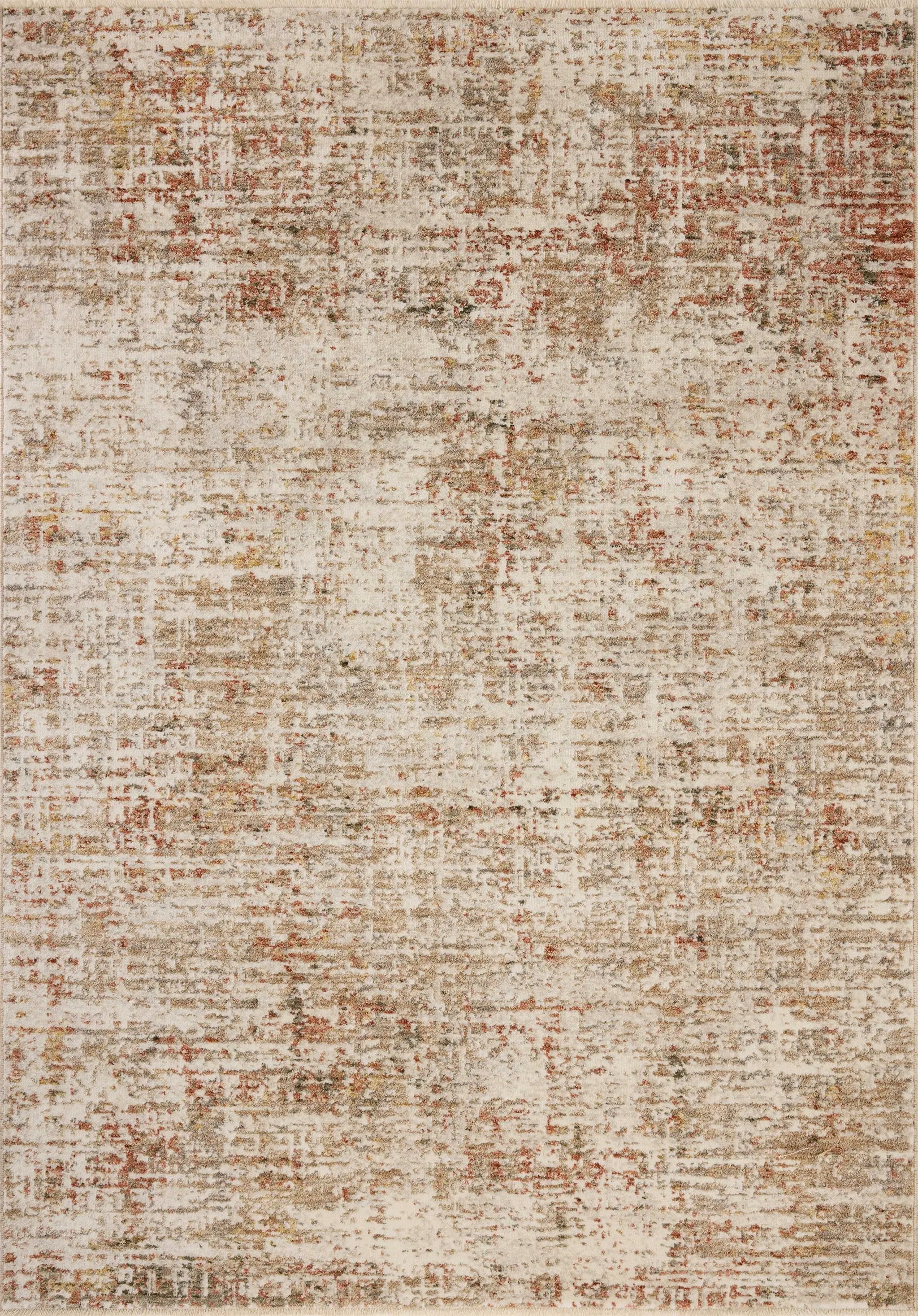 Nellie NEL-02 Natural / Sunset Area Rug by Loloi