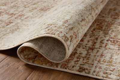 Nellie NEL-02 Natural / Sunset Area Rug by Loloi