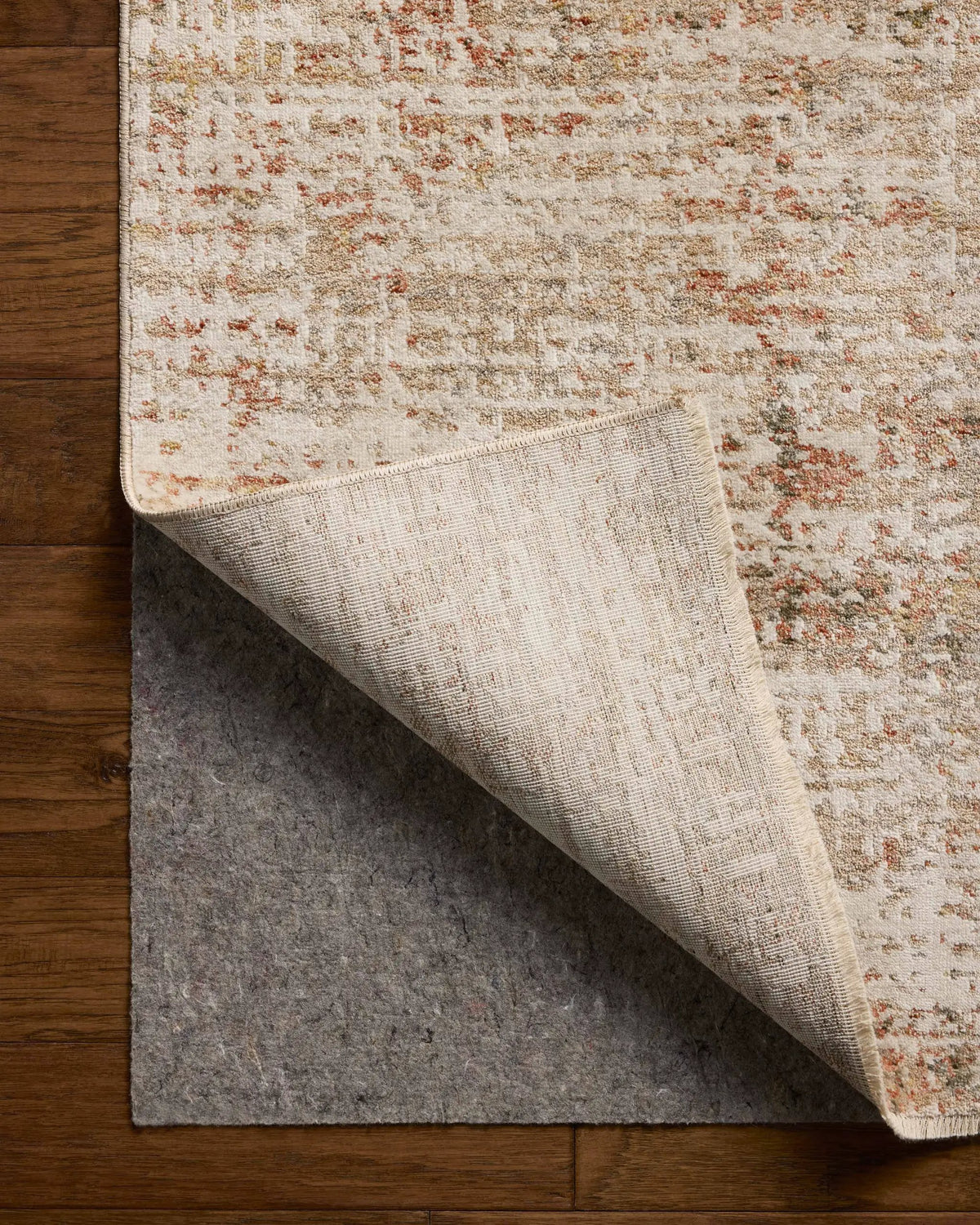 Nellie NEL-02 Natural / Sunset Area Rug by Loloi