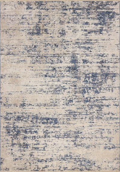 The Nellie NEL-05 Dove / Blue Area Rug delivers gentle dove and calming blue beauty and graphic elegance in a power-loomed polyester and polypropylene area rug