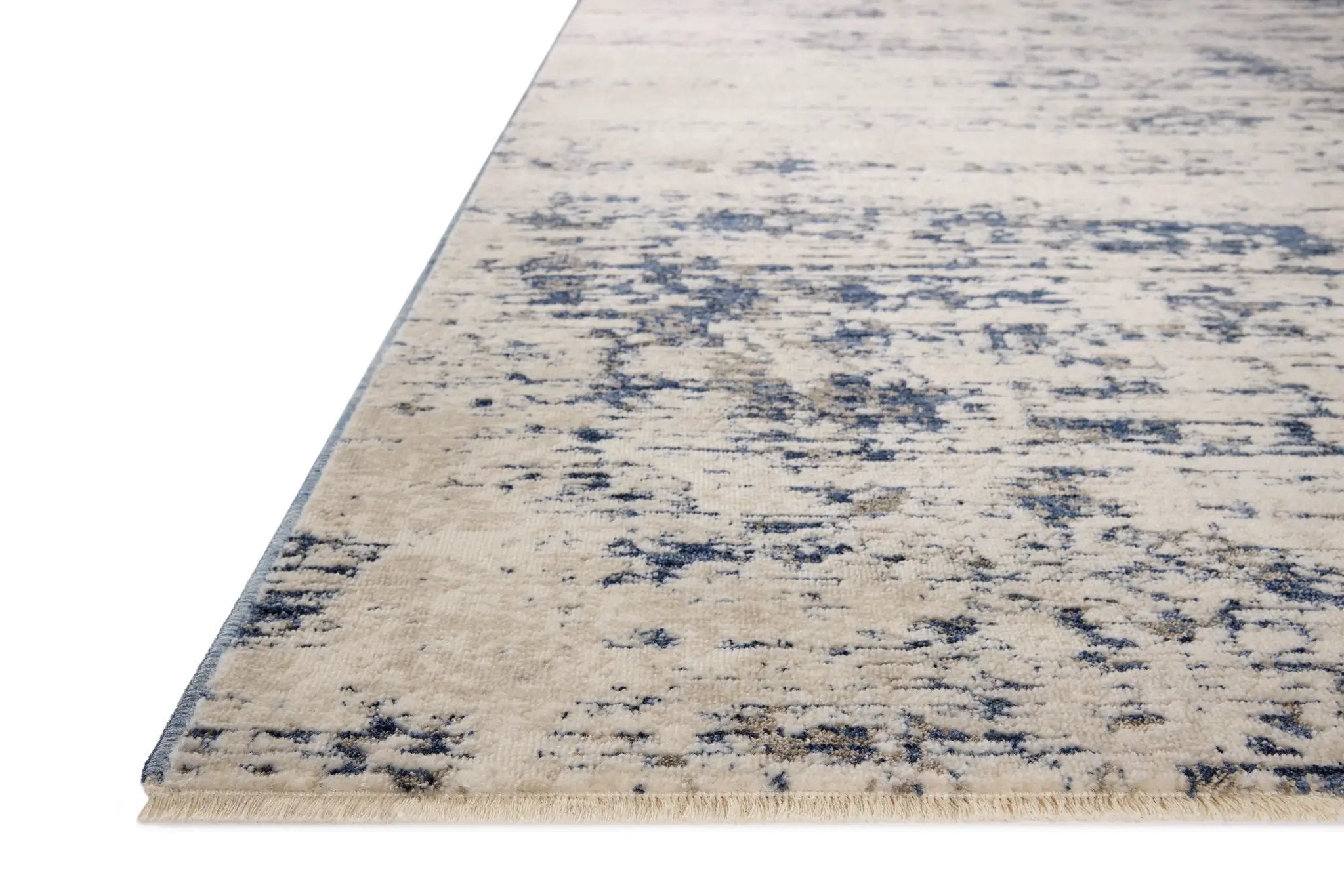 Nellie NEL-05 Dove / Blue Area Rug by Loloi