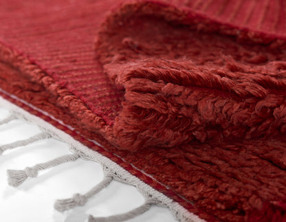 Momeni Neo Moroccan NEM-3 Red Hand Woven Area Rug