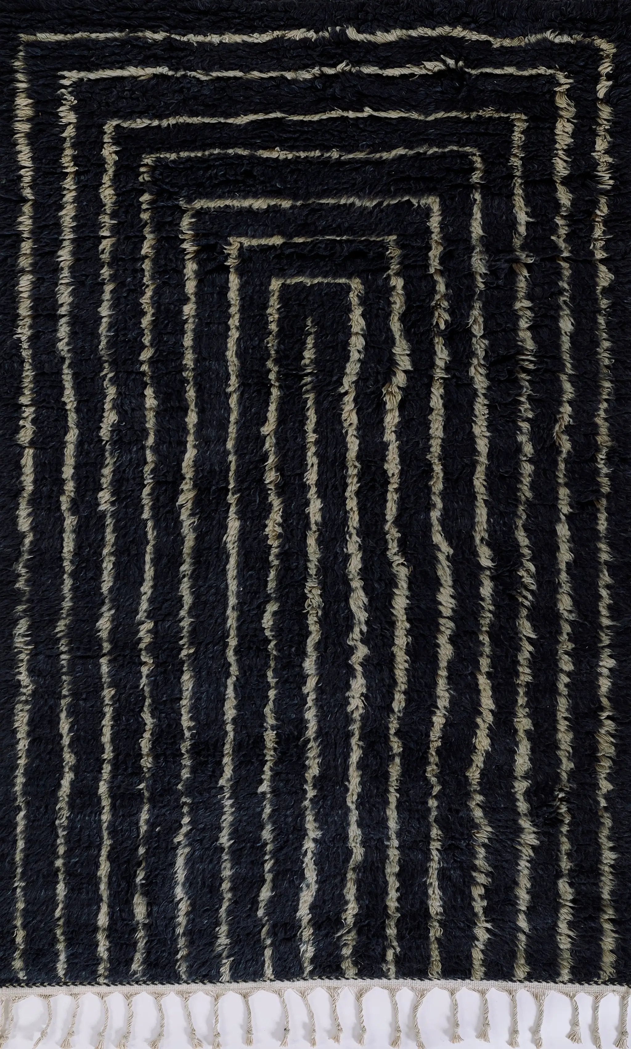 Neo Moroccan NEM-4 Navy Area Rug by Momeni