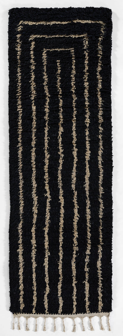 Momeni Neo Moroccan NEM-4 Navy Hand Woven Area Rug