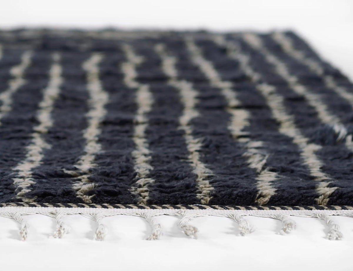 Neo Moroccan NEM-4 Navy Area Rug by Momeni