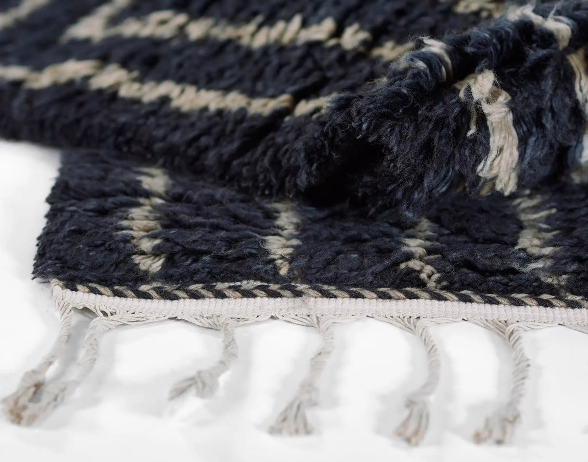 Neo Moroccan NEM-4 Navy Area Rug by Momeni