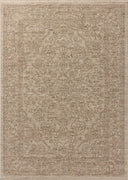 The Newman NEW-01 Taupe / Bone Area Rug transforms any space with versatile taupe and bone tones and vintage and distressed design in a power-loomed polyester area rug