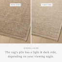 The Newman NEW-01 Taupe / Bone Area Rug transforms any space with versatile taupe and bone tones and vintage and distressed design in a power-loomed polyester area rug