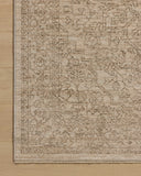 The Newman NEW-01 Taupe / Bone Area Rug transforms any space with versatile taupe and bone tones and vintage and distressed design in a power-loomed polyester area rug